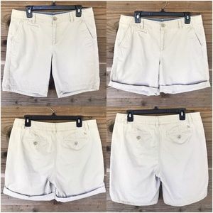 Eddie Bauer Legend Wash Khaki Shorts Sz10